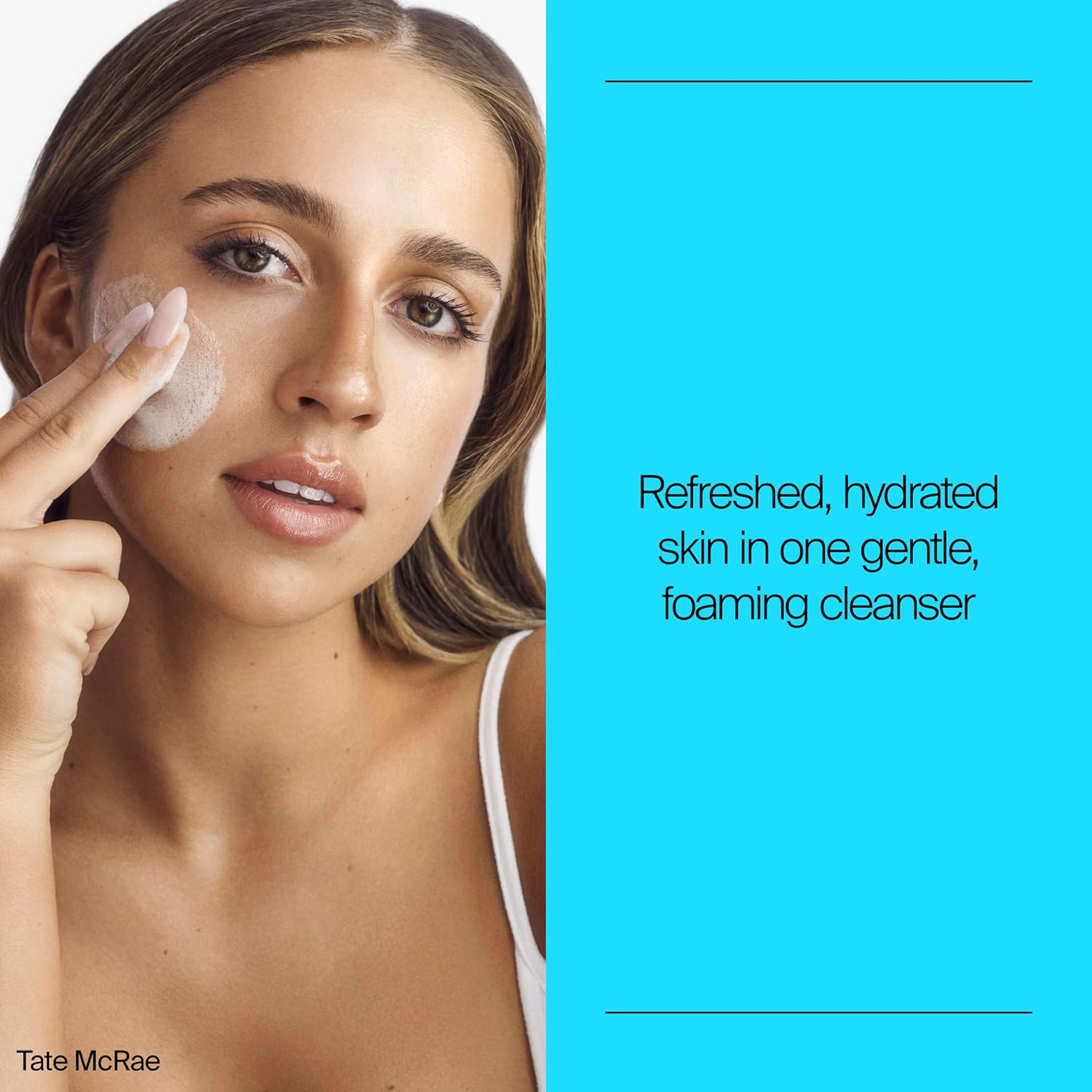 Neutrogena Hydro Boost Hydrating Gel Cleanser, Fragrance-Free, 7.8 fl. oz | Daily Face Wash Suitable for Sensitive Skin, Gentle Foaming Facial Cleanser, Noncomedogenic, With Hyaluronic Acid - Image 2