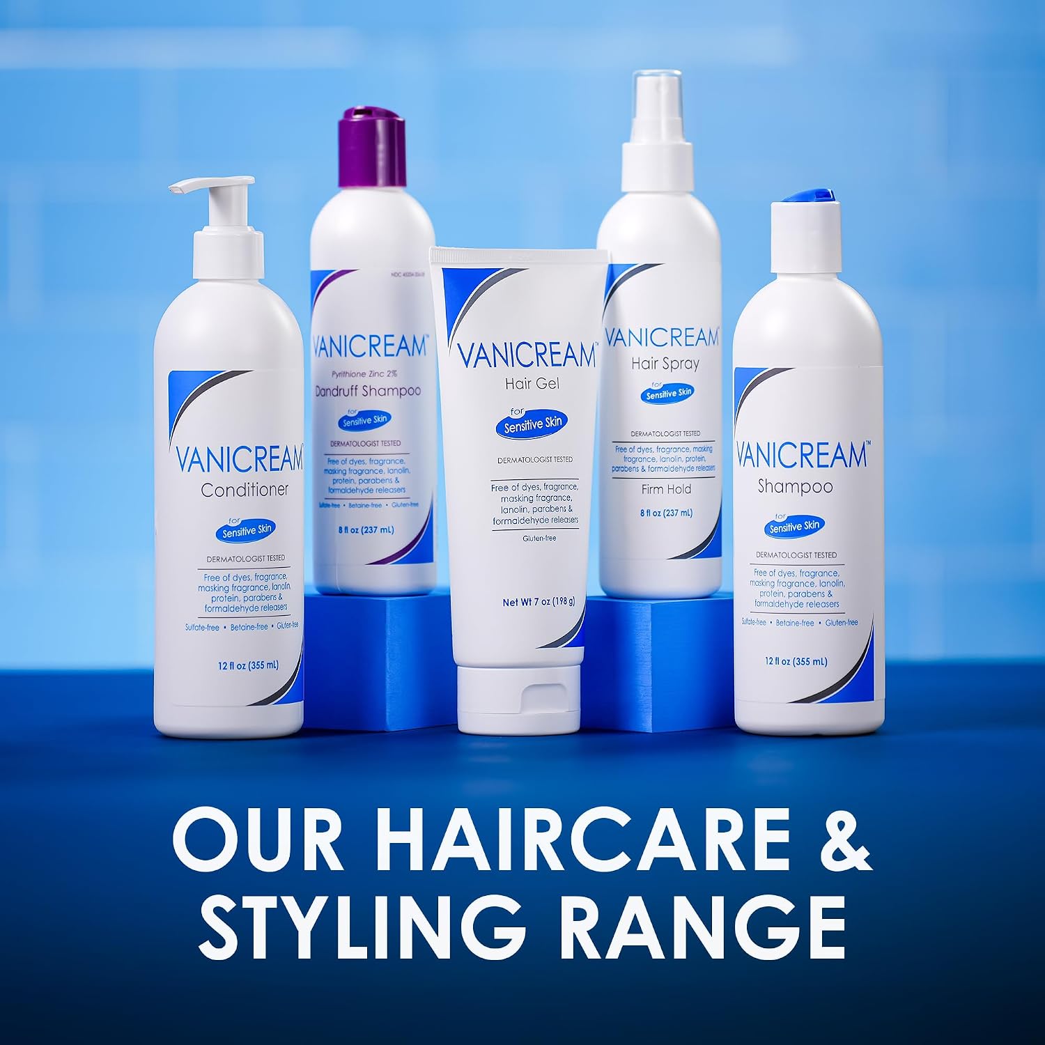 Vanicream Hair Gel, Styling Gel with Firm Hold & Non-Greasy Finish, 7 Oz | Formulated without Common Irritants for Sensitive Skin, Helps Control Static and Add Volume, Dermatologist Tested - Image 8